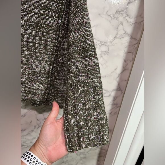 Anthropologie Pilcro Textured Cowlneck Sweater Sz S/P - Picture 5 of 11
